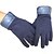 abordables Guantes de ciclismo-AOTU Bike Gloves / Cycling Gloves Mountain Bike Gloves Thermal / Warm Windproof Anti-Slip Protective Sports Gloves Winter Mountain Bike MTB Dark Blue Gray Coffee for Adults&#039; Outdoor