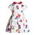 cheap Casual Dresses-Toddler Little Girls&#039; Dress Floral White Short Sleeve Floral Dresses Summer