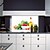 Χαμηλού Κόστους Καθαρισμός κουζίνας-αφαιρούμενη κουζίνα oilproof αυτοκόλλητα τοίχου με χαλκομανίες ανθεκτικά φρέσκα λαχανικά στυλ νερού στο σπίτι τέχνης