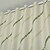 halpa Verhot-2 paneeli Modernit Raita Vihreä Makuuhuone Polyesteri Pimennysvuoritus Drapes