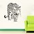 billige Veggklistremerker-Dekorative Mur Klistermærker - Animal Wall Stickers Landskap Dyr Romantik Stue Soverom Baderom