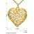 cheap Necklaces-Women&#039;s Flower Classic Love Carved Pendant Necklace Alloy Pendant Necklace , Daily