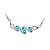 cheap Necklaces-Women&#039;s Crystal Choker Necklace - Crystal Fashion Purple, Green, Blue Necklace Jewelry For Wedding, Party, Daily