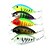 preiswerte Angelköder &amp; Fliegen-10 pcs Angelköder Kurbel sinkend Bass Forelle Pike Seefischerei Fischen im Süßwasser Barschangeln Fester Kunststoff / Angeln Allgemein