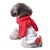 cheap Dog Clothes-Dog Costume Hoodie Outfits Animal Letter &amp; Number Cosplay Fashion Halloween Dog Clothes Puppy Clothes Dog Outfits Red Costume for Girl and Boy Dog Cotton XS S M L XL