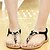 cheap Women&#039;s Sandals-Women&#039;s Flat Heel Sandals Summer Low Heel Comfort Casual Outdoor Rivet Tulle / Leatherette Black / Blue / Beige