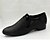 cheap Latin Shoes-Men&#039;s Latin Shoes / Modern Shoes / Salsa Shoes Leather Loafer Heel Low Heel Customizable Dance Shoes Black / Indoor / Performance / Practice / Professional / EU43