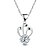 cheap Necklaces-Women&#039;s Pendant Necklaces Crystal Silver Sterling Silver Rhinestone Fashion Silver Jewelry Party Daily Casual 1pc