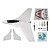 cheap RC Airplanes-Skyartec RC Airplane MINI SKYFUN KIT (MNFJ3X-03)