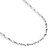 levne Módní náhrdelníky-Women&#039;s Necklace Ladies Fashion Party Sterling Silver Platinum Plated Silver White Silver Necklace Jewelry For Daily