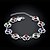 cheap Bracelets-Women&#039;s Crystal Chain Bracelet - Crystal, Zircon, Cubic Zirconia Ladies, Personalized, Simple, Bohemian, Punk Bracelet Silver For Party Daily Casual Sports / Silver Plated
