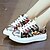 cheap Women&#039;s Sneakers-Women&#039;s Spring Fall Leatherette Outdoor Casual Platform Creepers Lace-up Multi-color