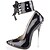 cheap Women&#039;s Heels-Women&#039;s Sexy Shoes Stiletto Heel Leatherette Spring / Fall Black / Purple / Party &amp; Evening / Party &amp; Evening / EU39