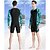billige Våtdrakter og dykkerdrakter-Men&#039;s Wetsuits Dive Skins Wetsuit Skin Shorty Wetsuit Waterproof Ultraviolet Resistant Softness Full Body Elastane Chinlon LYCRA®Diving