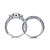 billige Moderinge-Ringe,Sterling Sølv Kvadratisk Zirconium / Imitation Diamond Smykker Sølv Statement Ringe