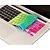 olcso Billentyűzetkiegészítők-szivárvány fényes tervezés szilikon billentyűzet fedél bőr MacBook Air 11,6 minket elrendezés