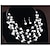 Недорогие Набор украшений-Жен. Жемчуг Набор украшений Многослойный Дамы европейский Мода Многослойный Жемчуг Искусственный жемчуг Серьги Бижутерия Назначение Свадьба Для вечеринок Повседневные / Ожерелья