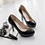 cheap Women&#039;s Heels-Women&#039;s Stiletto Heel Wedding Dress Party &amp; Evening Patent Leather Summer Winter Almond / White / Black