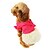 economico Vestiti per cani-Cane Cappottini Abbigliamento per cani Rosso / Verde Cotone Costume Per animali domestici Estate Per uomo / Per donna Di tendenza