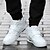 olcso Tornacipők férfiaknak-Férfi Tornacipők Kényelmes cipők Sport Hétköznapi Szabadtéri Gyalogló Gyapjú Szigetelt Átszúrás elleni védelem Csúszásmentes Fehér Fekete Piros Ősz Tél Tavasz