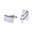 cheap Men&#039;s Jewelry-Silver Cufflinks Copper / Alloy Men&#039;s Costume Jewelry For