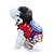 cheap Dog Clothes-Dog Jumpsuit Puppy Clothes Letter &amp; Number Keep Warm Fashion Winter Dog Clothes Puppy Clothes Dog Outfits Red Green Costume for Girl and Boy Dog Cotton XS S M L XL