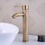 cheap Bathroom Sink Faucets-Traditional Centerset Ceramic Valve Single Handle One Hole Antique Brass, Bathroom Sink Faucet