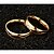 cheap Rings-Band Ring Synthetic Diamond Golden Titanium Steel Gold Plated Yellow Gold Ladies Fashion / Women&#039;s / Statement Ring