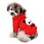abordables Ropa para perro-Perro Saco y Capucha Ropa para Perro Caricatura / Letra y Número Rojo / Rosa Algodón Disfraz Para mascotas Hombre / Mujer Moda