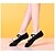 olcso Balettcipők-Férfi Női Dance Shoes Balettcipők Teljes talpú Alacsony Szabványos méret Fekete / Piros / Rózsaszín / Szatén / Otthoni / Teljesítmény / Gyakorlat
