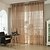 preiswerte Gardinen-gardinen schattierungen zwei paneele wohnzimmer einfarbig streifen kurve polyester aushöhlen