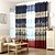 cheap Curtains Drapes-Custom Made Blackout Blackout Curtains Drapes Two Panels / Bedroom