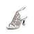 cheap Women&#039;s Sandals-Women&#039;s Shoes Leather Chunky Heel Heels Sandals Party &amp; Evening / Dress / Casual Black / Silver / Rose Gold