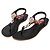 levne Dámské sandály-Women&#039;s Shoes Wedge Heel Slingback / Open Toe Sandals Dress Black / Pink / Silver / Rose Gold
