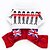 cheap Dog Clothes-Dog Jumpsuit Puppy Clothes British National Flag Fashion Dog Clothes Puppy Clothes Dog Outfits Red Costume for Girl and Boy Dog Cotton XS S M L XL XXL