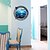 cheap Wall Stickers-Creative 3D Cartoon Undersea World Animals Bedroom Kids Room Living Room Wall Sticker Waterproof Removable Green