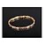 cheap Bracelets-Lucky Colorful Ms 18K Gold Bracelet