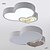 cheap Ceiling Lights-18W Modern/Contemporary LED Others Metal Flush Mount Living Room / Bedroom / Kids Room