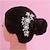 cheap Hair Styling Accessories-Side Combs Hair Accessories Crystal Wigs Accessories Women&#039;s pcs 6-10cm cm