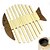 halpa Keittiö- ja pöytäliinat-Bambu Pyöreä Placemats / Coasters Pöytäkoristeet 1 PCS