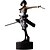 abordables Figurines de Manga-Figures Animé Action Inspiré par L&#039;Attaque des Titans Mikasa Ackermann PVC 14 cm CM Jouets modèle Jouets DIY