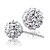 cheap Earrings-Women&#039;s Diamond Cubic Zirconia tiny diamond Stud Earrings Beads Ladies Sterling Silver Zircon Silver Earrings Jewelry Silver For Wedding Party Daily Casual Sports Masquerade