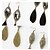 cheap Earrings-Women&#039;s Cubic Zirconia Drop Earrings Drop Ladies Bohemian Boho Cubic Zirconia Earrings Jewelry Black For