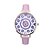 cheap Bracelet Watches-Women&#039;s Fashion Watch Bracelet Watch Quartz Quilted PU Leather Black / White / Brown Analog Flower - White Black Pink One Year Battery Life / Stainless Steel / SSUO 377
