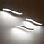 billiga Belysning för köksön-3-Light 100 cm LED Hängande lampor Metall Akryl Målad Finishes Modernt Modernt 110-120V 220-240V