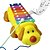 baratos Instrumentos de Brinquedo-cão bonito colorido batida de piano brinquedos instrumentos musicais música