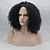 abordables Perruques synthétiques à dentelle-Perruque Lace Front Synthétique Afro Kinky Curly Très Frisé Afro Lace Frontale Perruque Cheveux Synthétiques Femme Noir