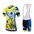 cheap Men&#039;s Clothing Sets-cheji® Women&#039;s Short Sleeve Cycling Jersey with Bib Shorts Floral / Botanical Bike Bib Shorts Jersey Clothing Suit Breathable 3D Pad Quick Dry Ultraviolet Resistant Winter Sports Elastane Floral