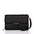 cheap Clutches &amp; Evening Bags-Women leatherette Mobile Phone Bag Card &amp; ID Holder Clutch Black&amp;White(Assorted Colors)