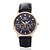 cheap Watches-SOXY® High Quality Precise Business Gold Plate PU Leather Strape Watch with Exquisite Quartz Watch for Men Wrist Watch Cool Watch Unique Watch
